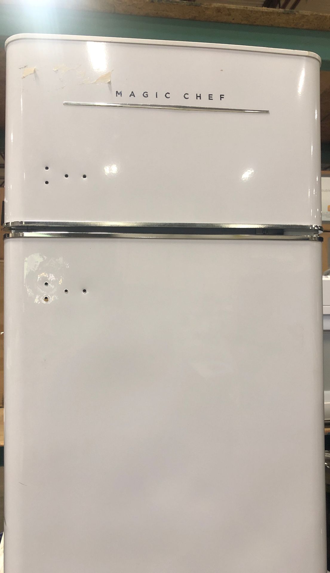 Magic Chef White Refrigerator