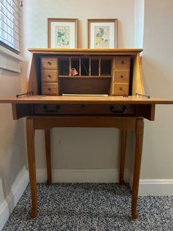 Wooden Secretary Desk