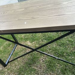 Writing Desk-Metal Frame 