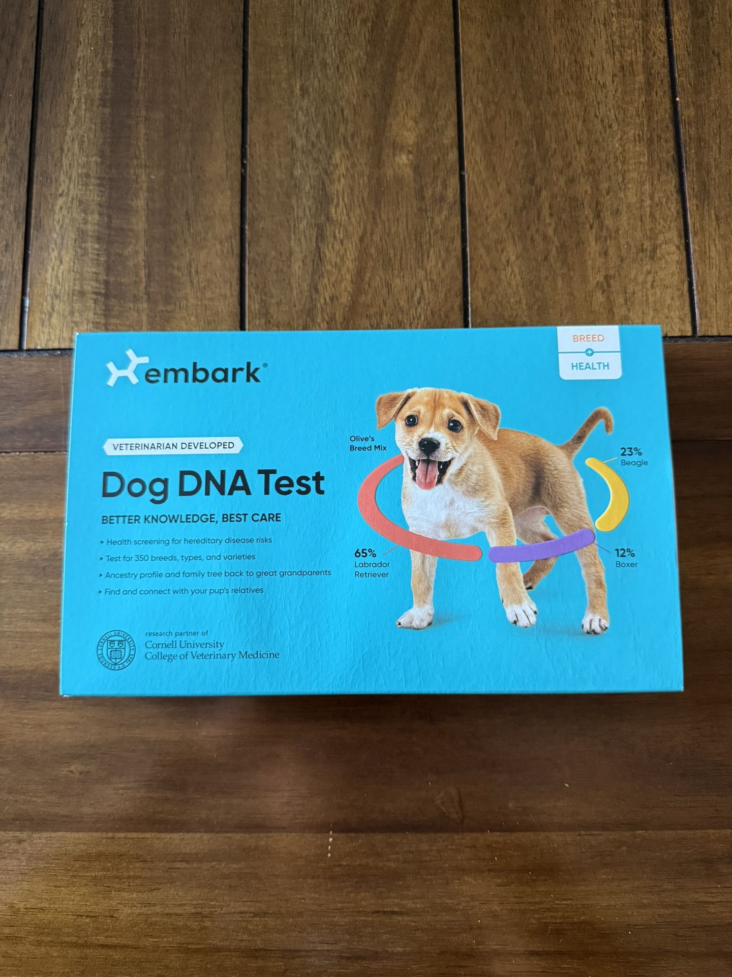 NEW Embark Breed & Health Kit Dog DNA Test Discover Breed, Ancestry