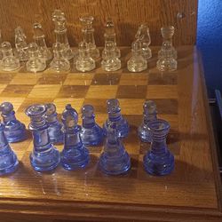 Custom Chest Pieces And Handmade Black Walnut And Maple Chess Boards Chess Pieces Have Six Different Colors To Choose From