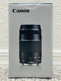 Canon Zoom Lens EF 75-300mm f/4-5.6 III
