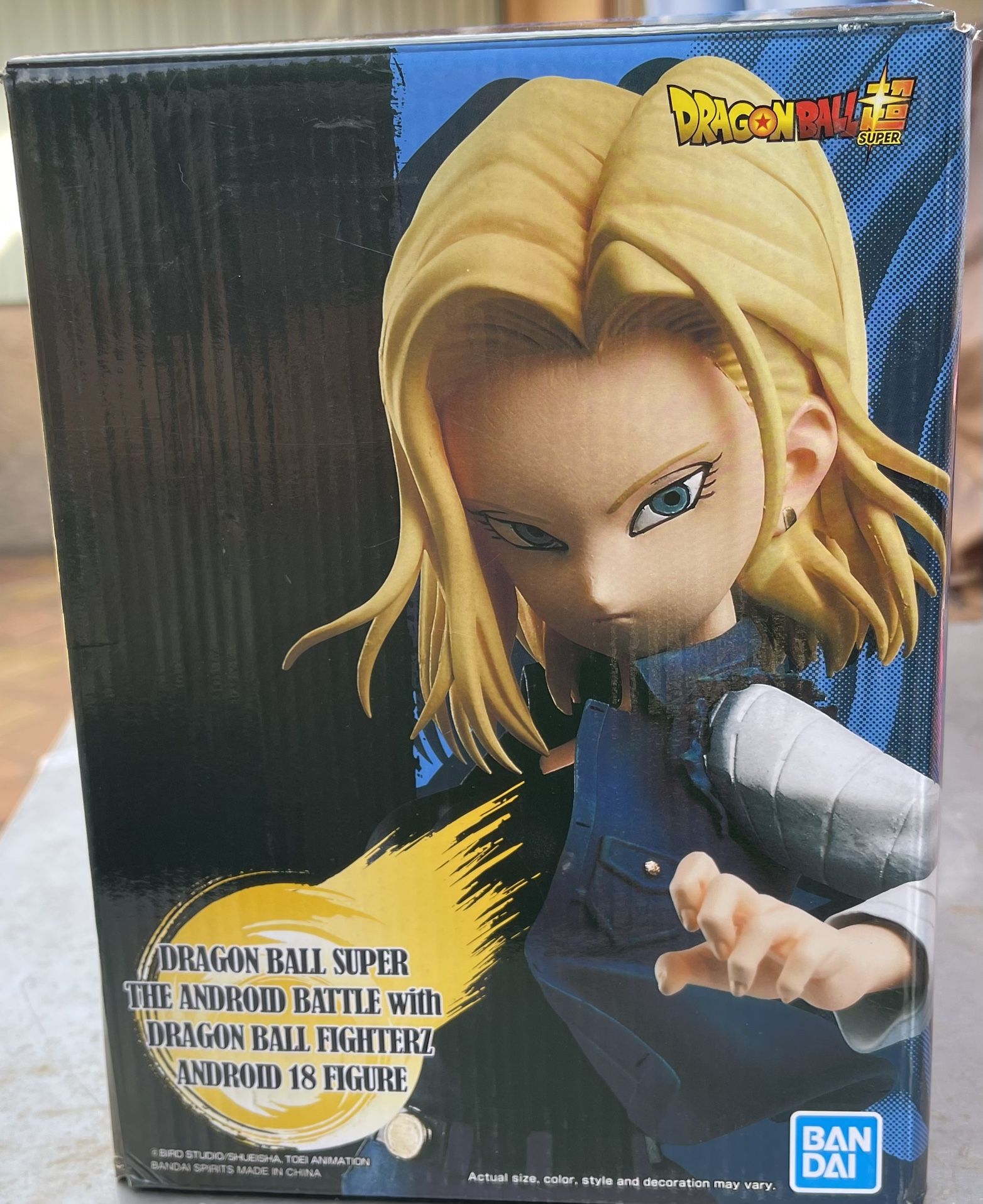 Dragon Ball Super Battle with Dragon Ball Fighterz Android 18 Figure