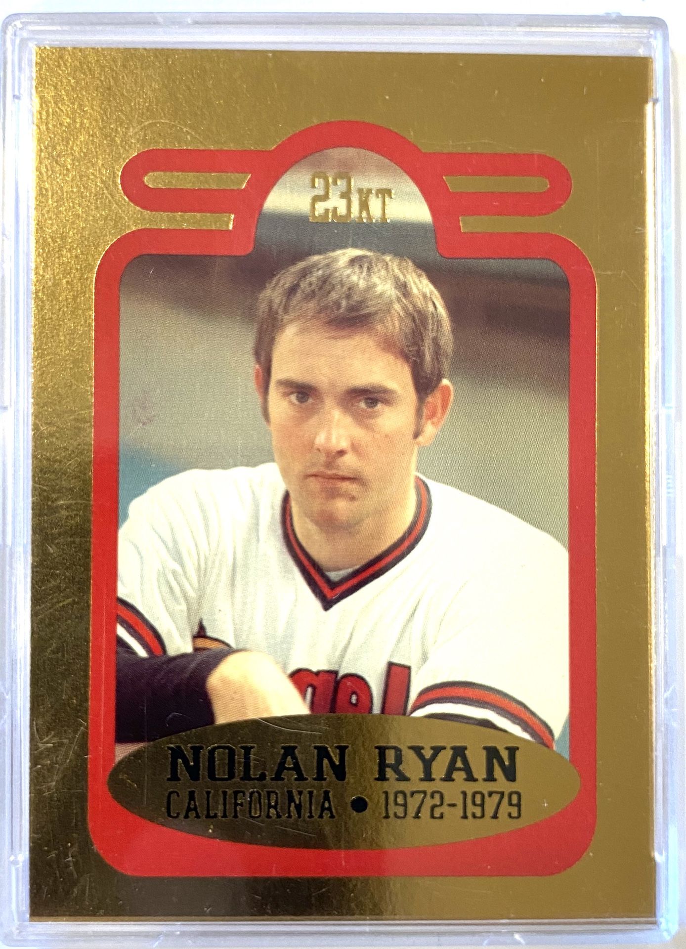 ⚾️ Nolan Ryan Baseball Cards ⚾️ 23 Karat Genuine Gold Foil Border ⚾️ The Ryan Express ⚾️
