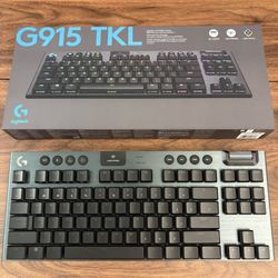 Logitech G915 TKL Clicky Wireless Keyboard 