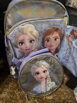 Frozen Backpack And lunchpale