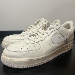 SIZE 15 MEN- Nike ID Air Force 1 White 