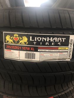 Brand New Tires (1) Lionhart LH-Five (295/35R21XL) (Single) ($159)
