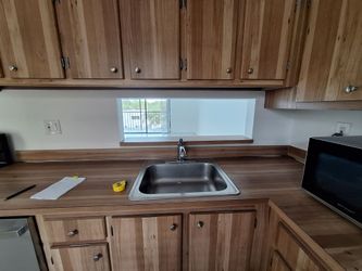 Kitchen cabinets
