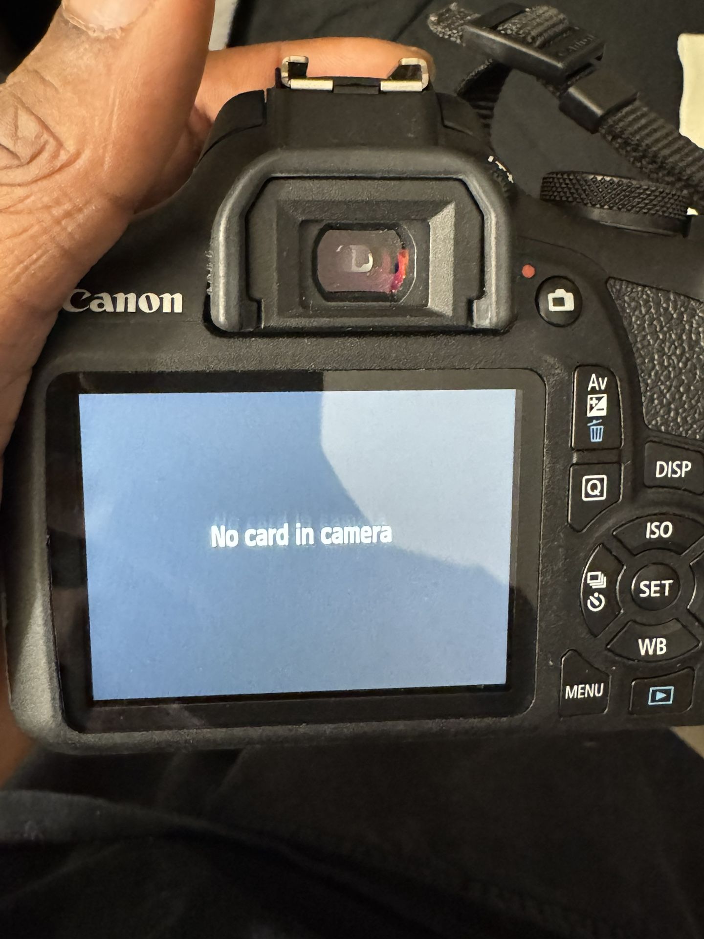 Canon Rebel T7 With Accessories