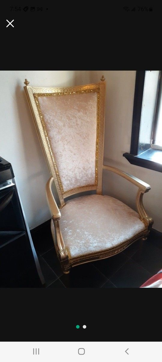Gold Party Chair