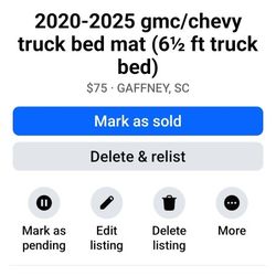 GMC/ Chevrolet Bed Mat