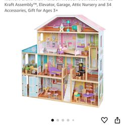 KidKraft Grand View Mansion Wooden Dollhouse – Brand New in Box