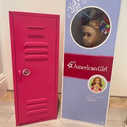 American Girl 18” Doll 33 with accessories . Sold as set