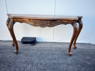 Vintage, Solid Wood Sofa Table
