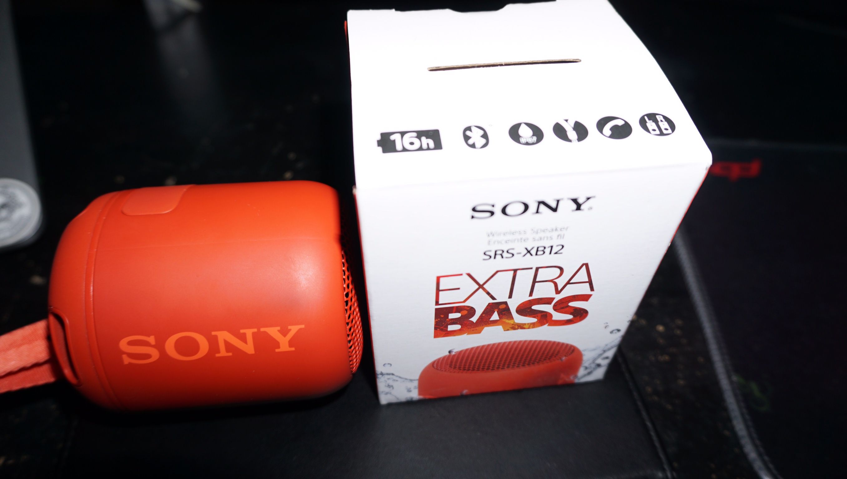 Sony Enceinte Bluetooth SRS-XB12R Extra Bass