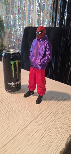 3d printed figure spider-man