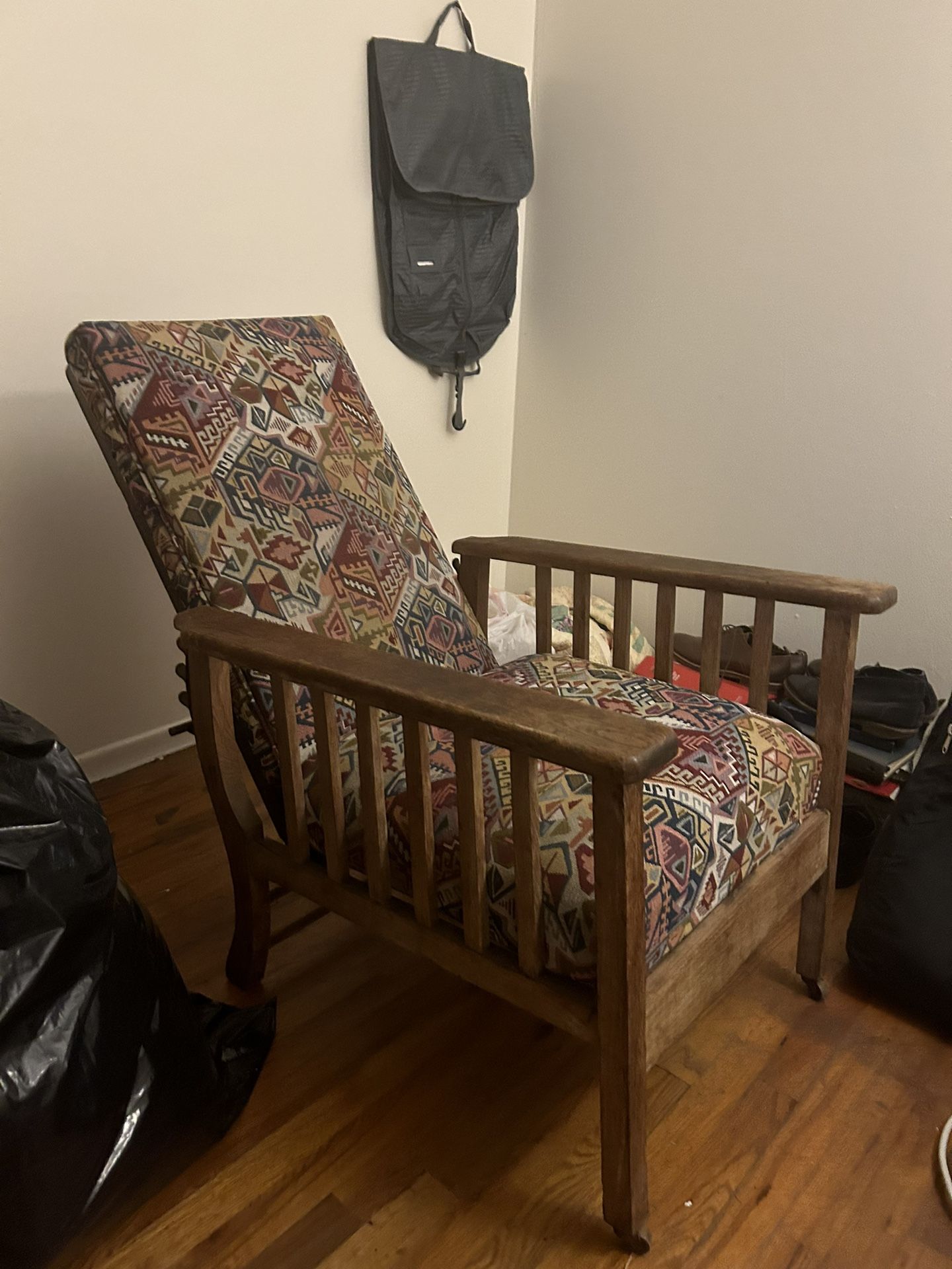 Antique Recliner Chair 