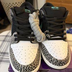 Nike SB Dunk Low Pro Atmos Elephant DS Size 13