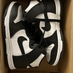 Nike Panda Dunks High Woman’s Sz 6