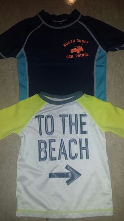 Toddler Boy Swim Shirts 2T