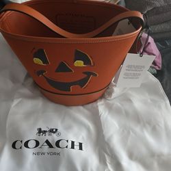 Coach Trick Or Treat Bucket
