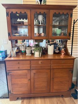 Vintage Hutch Ethan Allen by Baumritter