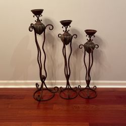 Decorative Stands - Set Of 3