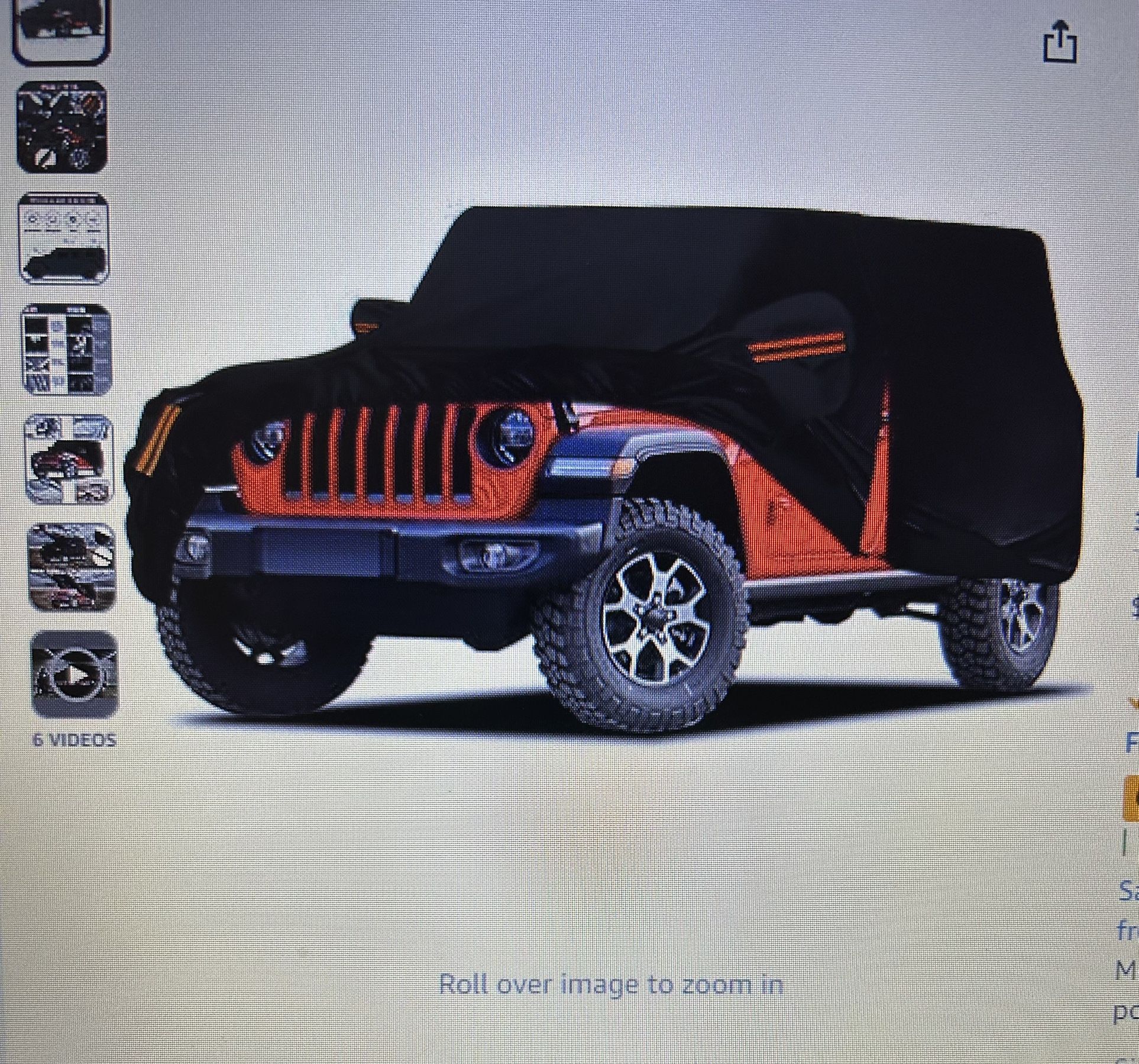 Jeep Wrangler 4 Door Cover