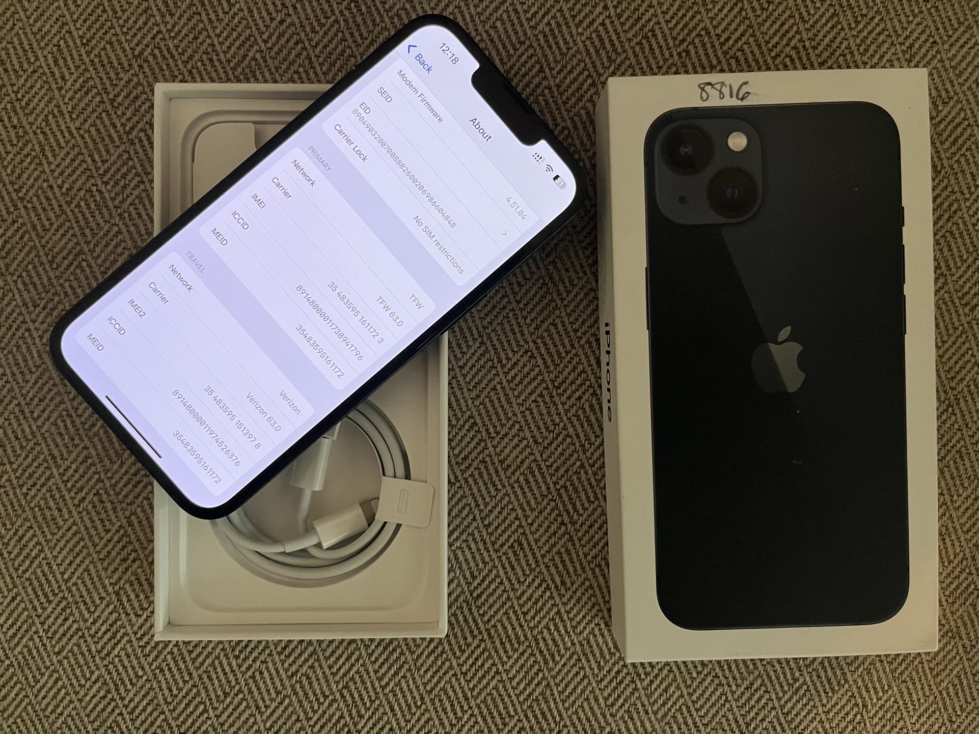 Unlocked iPhone 128GB Like New