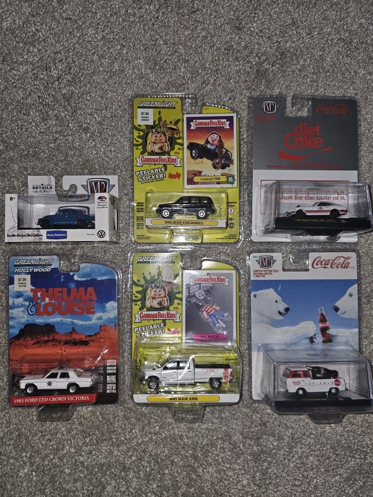 M2 Cars GREENLIGHT Trucks NOT Hot Wheels GPK Garbage Pail Kids PREMIUM