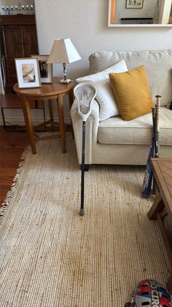 Lacrosse Stick with White Head