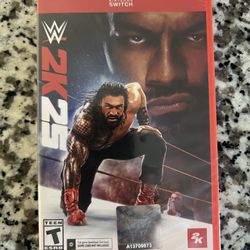 WWE 2K25 Nintendo Switch 2 BRAND NEW SEALED