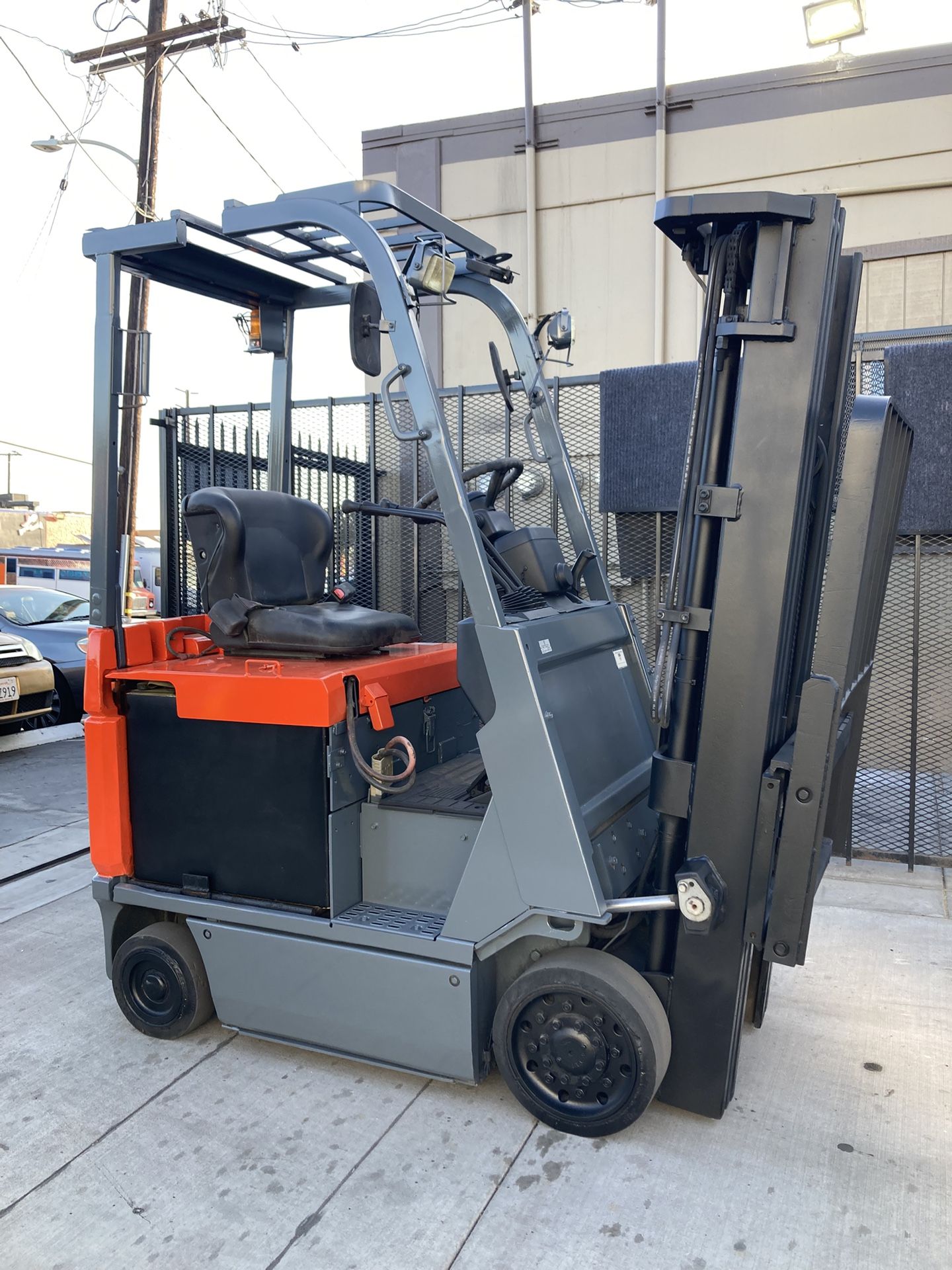 2010 Toyota Electric Forklift Sit Down 3000 LB. CAP