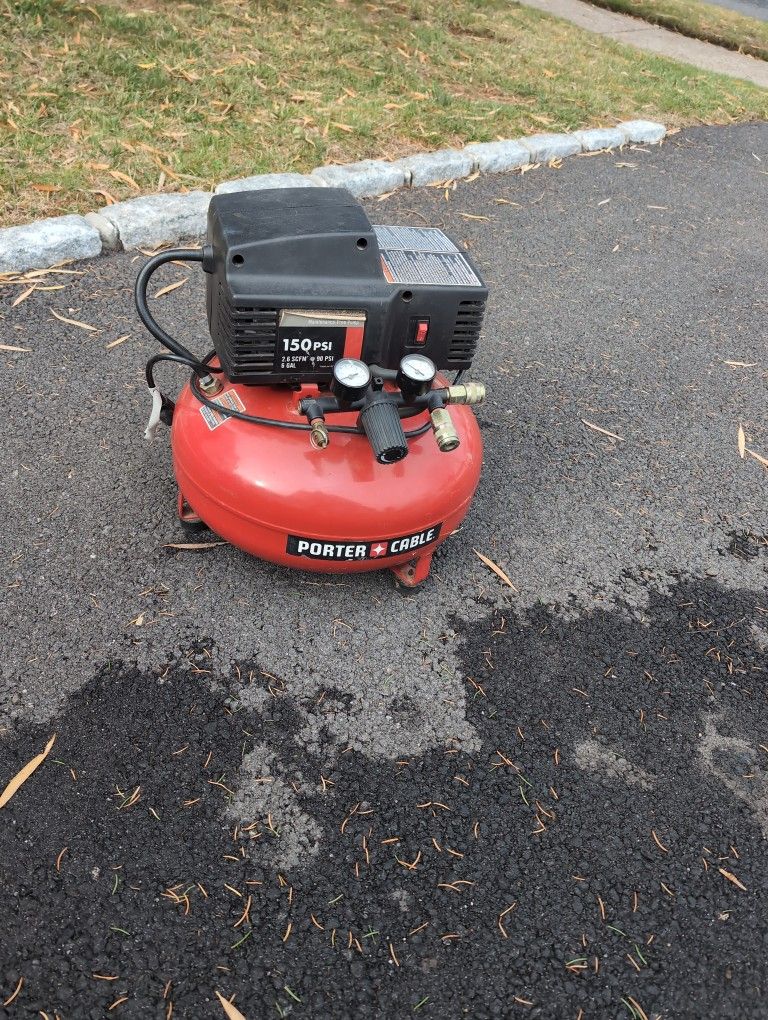Compressor 6 Gallon Porter Cable