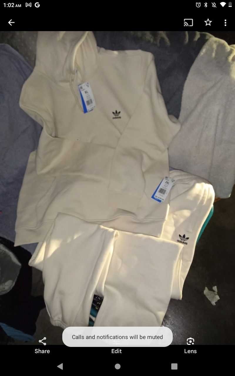 Adidas White Sweat Sets Adidas Sweat Suit All White