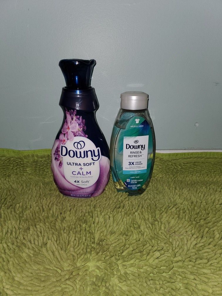Downy Ultra Soft+Calm 26oz/Downy Rinse And Fresh 25.5oz