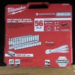 Milwaukee 56 Peice Socket Set