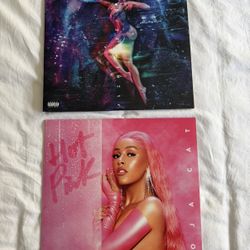 Doja Cat Planet Her & Hot Pink 12” Vinyl Pink Limited Edition Album