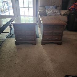 Matching End Tables And Coffee Table