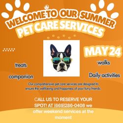 Dog Care Services / Cuidado De Mascotas 