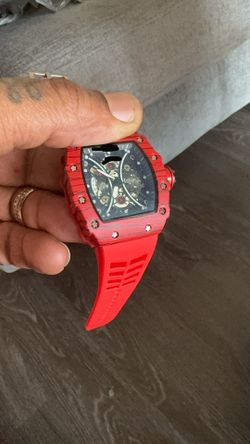 Red Bug Face Watch 