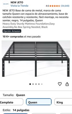 Bed frame queen