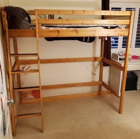 Bunk Bed With Twin Mattress