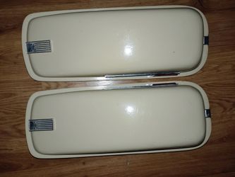 1979 Harley Davidson saddle bags lids