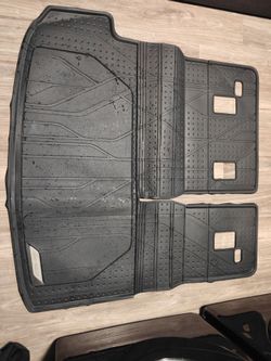 Chevrolet Traverse 3rd Row And Trunk Mats Floor Mats