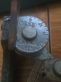 RIDGID No. 394 Tubing Bender 1/4” OD USA Made HVAC Plumbing tool