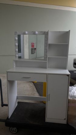 White Vanity 45 OR BEST OFFER