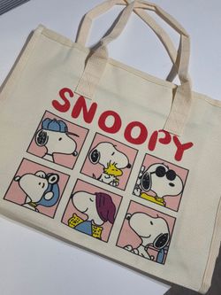 Snoopy tote bag