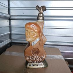 BEAM'S CHOICE.  Glen Campbell Los Angeles Open Decanter.